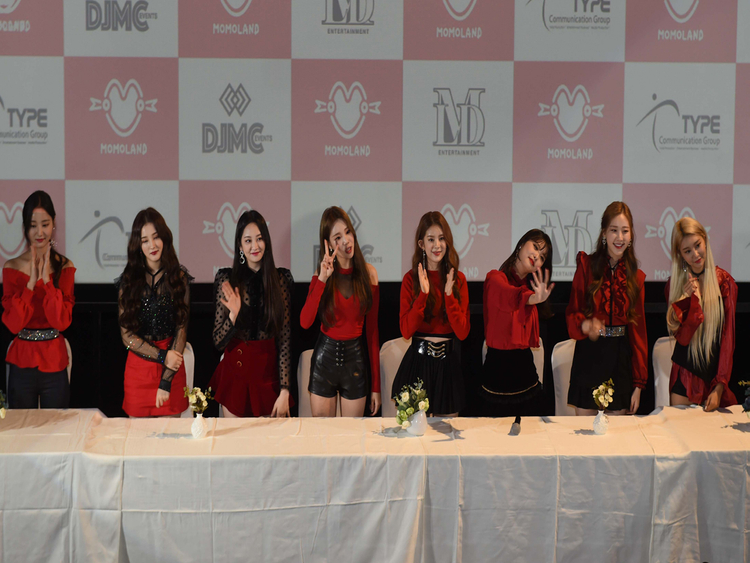 K-Pop Band Momoland Fuel UAE Fan Frenzy