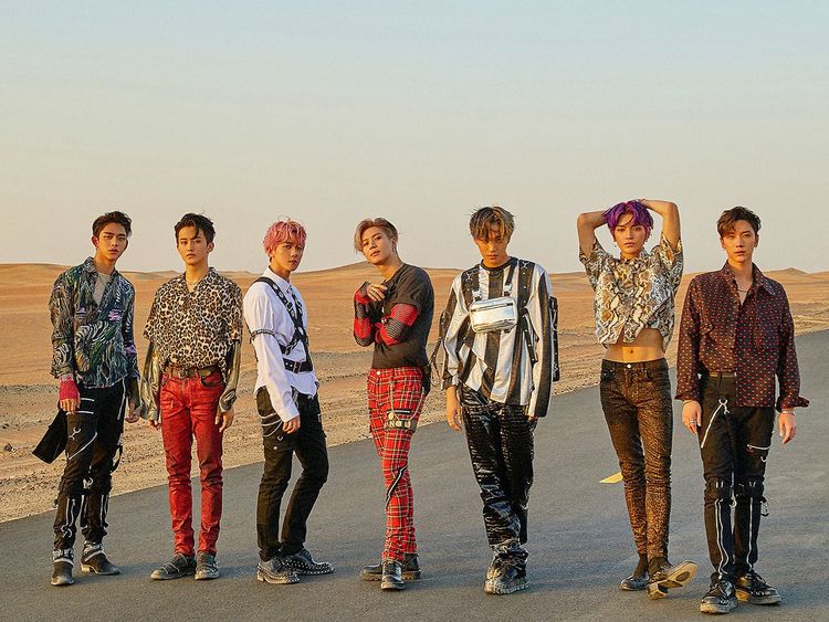 Watch: Inside K-Pop Group SuperM’s UAE Music Video